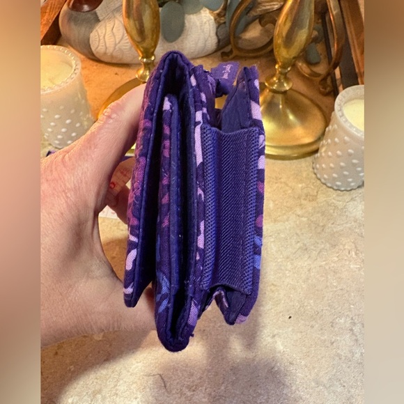 Vera Bradley RGID Protection Purple Clutch Wristlet. - Picture 13 of 15